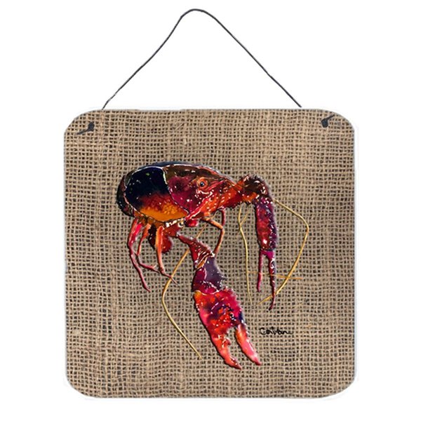 Micasa Crawfish Aluminium Metal Wall Or Door Hanging Prints MI54689